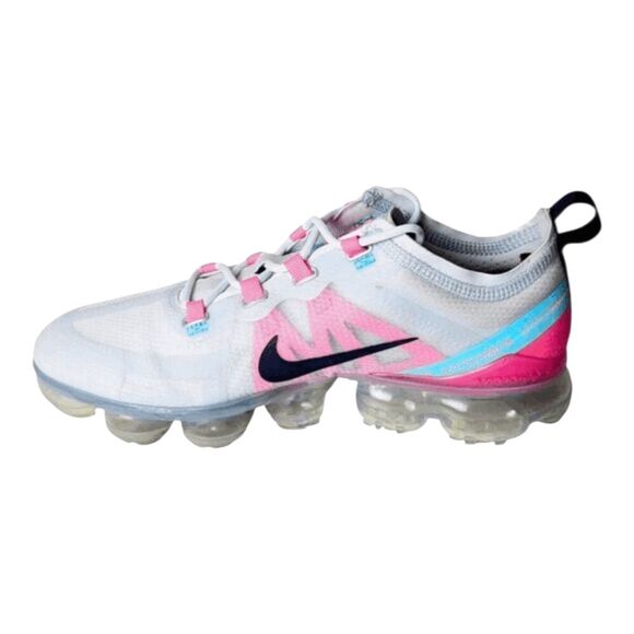 NIKE Air VaporMax 2019 'Grey Pink' Running Shoes Size 8 - Picture 7 of 9